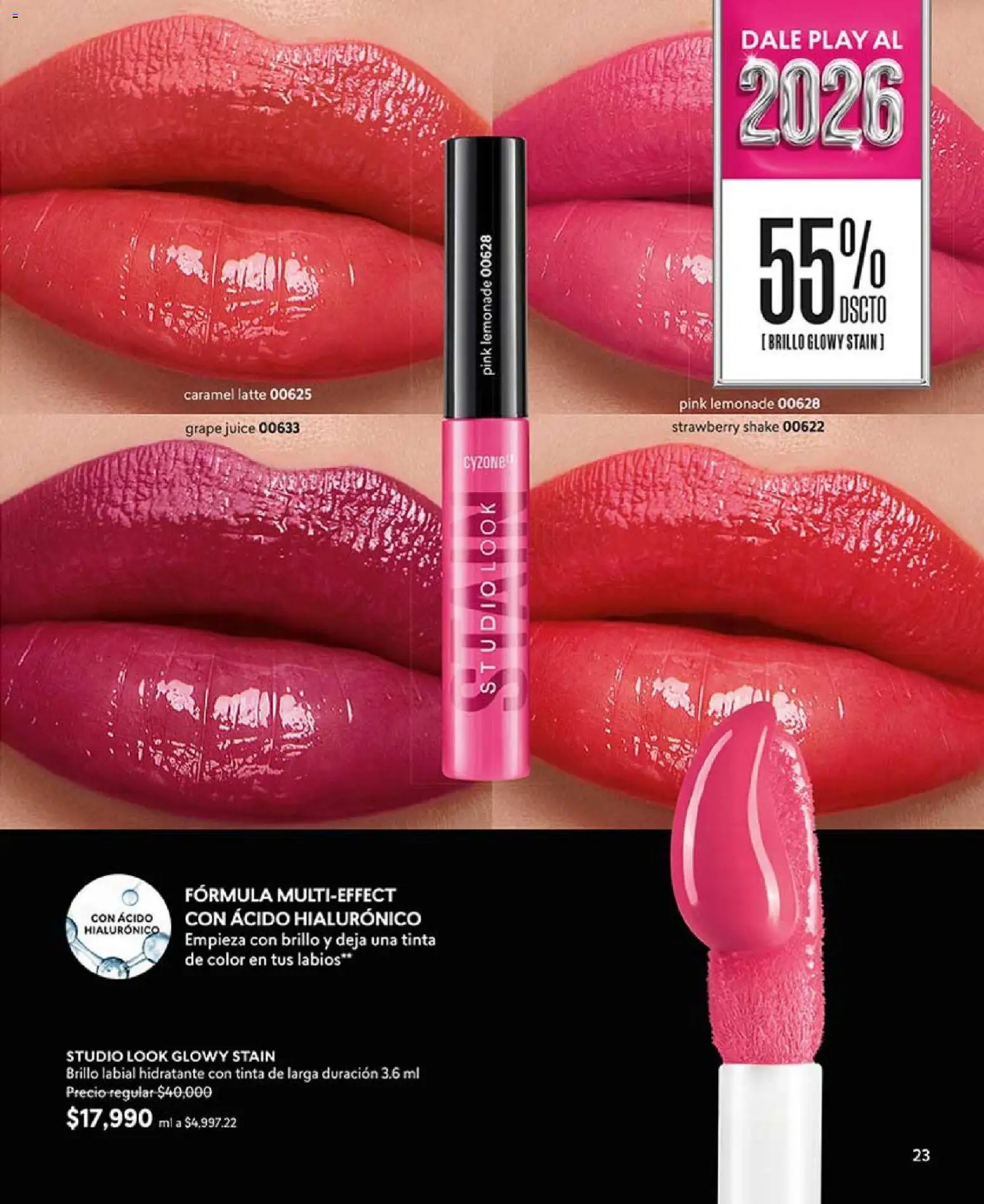 CyZone revista - valida desde el 01.01.2026 | Página: 23 | Productos: Brillo