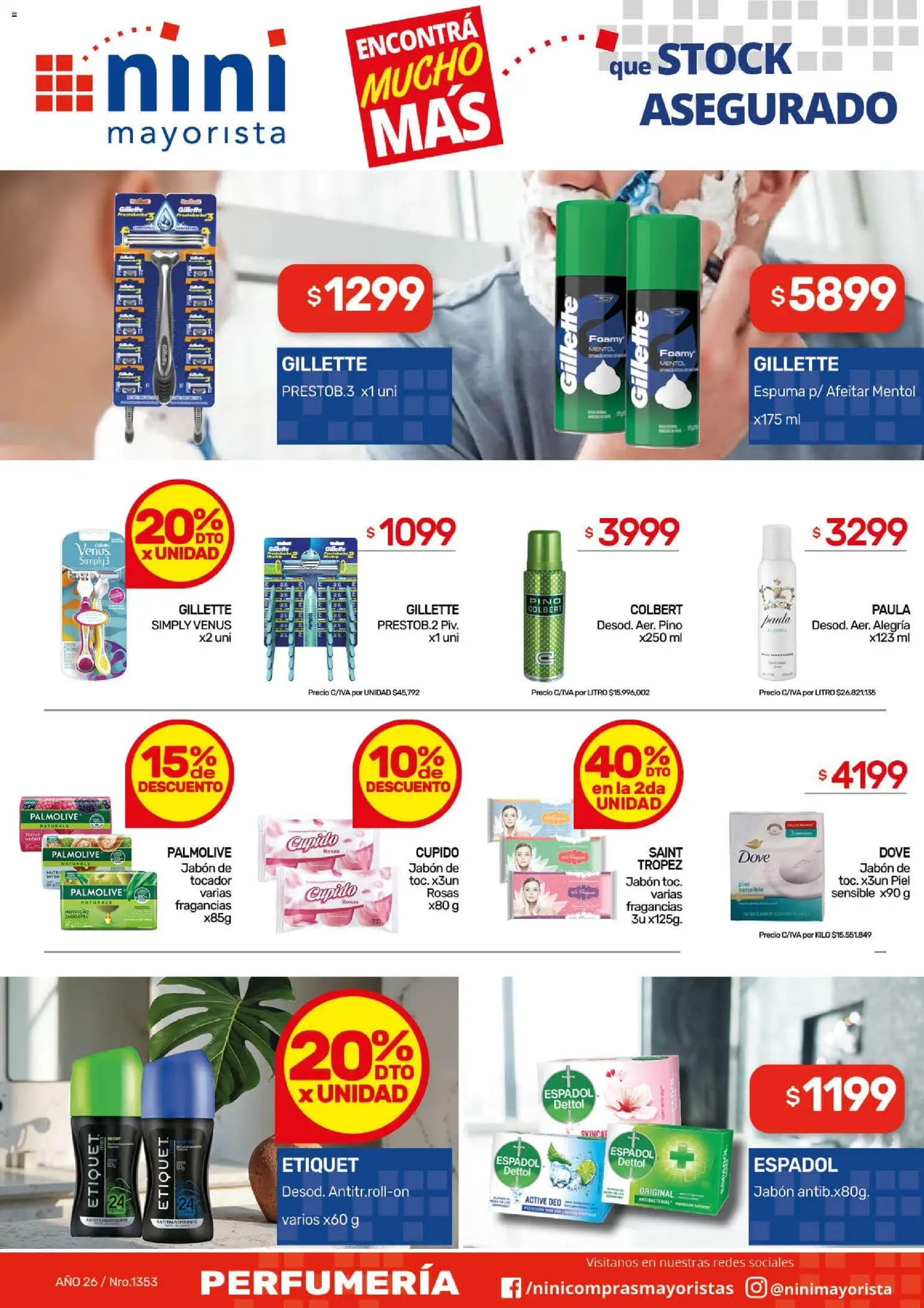 NINI Mayorista ofertas │ válido desde el 30.03.2026 | Página: 4 | Productos: Jabón, Espuma