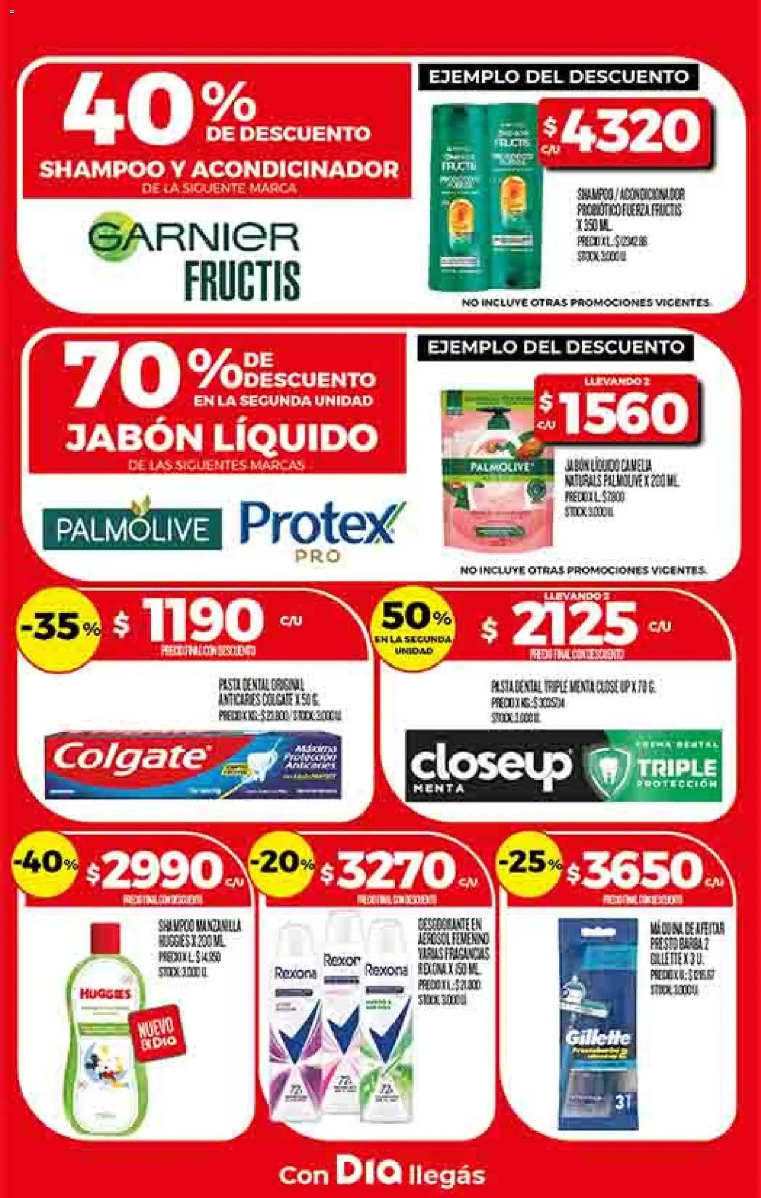 Dia - Ofertas - Salta y Jujuy │ válido desde el 11.02.2026 | Página: 19 | Productos: Jabón líquido, Acondicionador, Jabón, Pasta