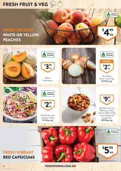 Preview of Foodworks Catalogue VIC - valid from 04.02.2026 | Page: 6 | Products: Onions, Bag