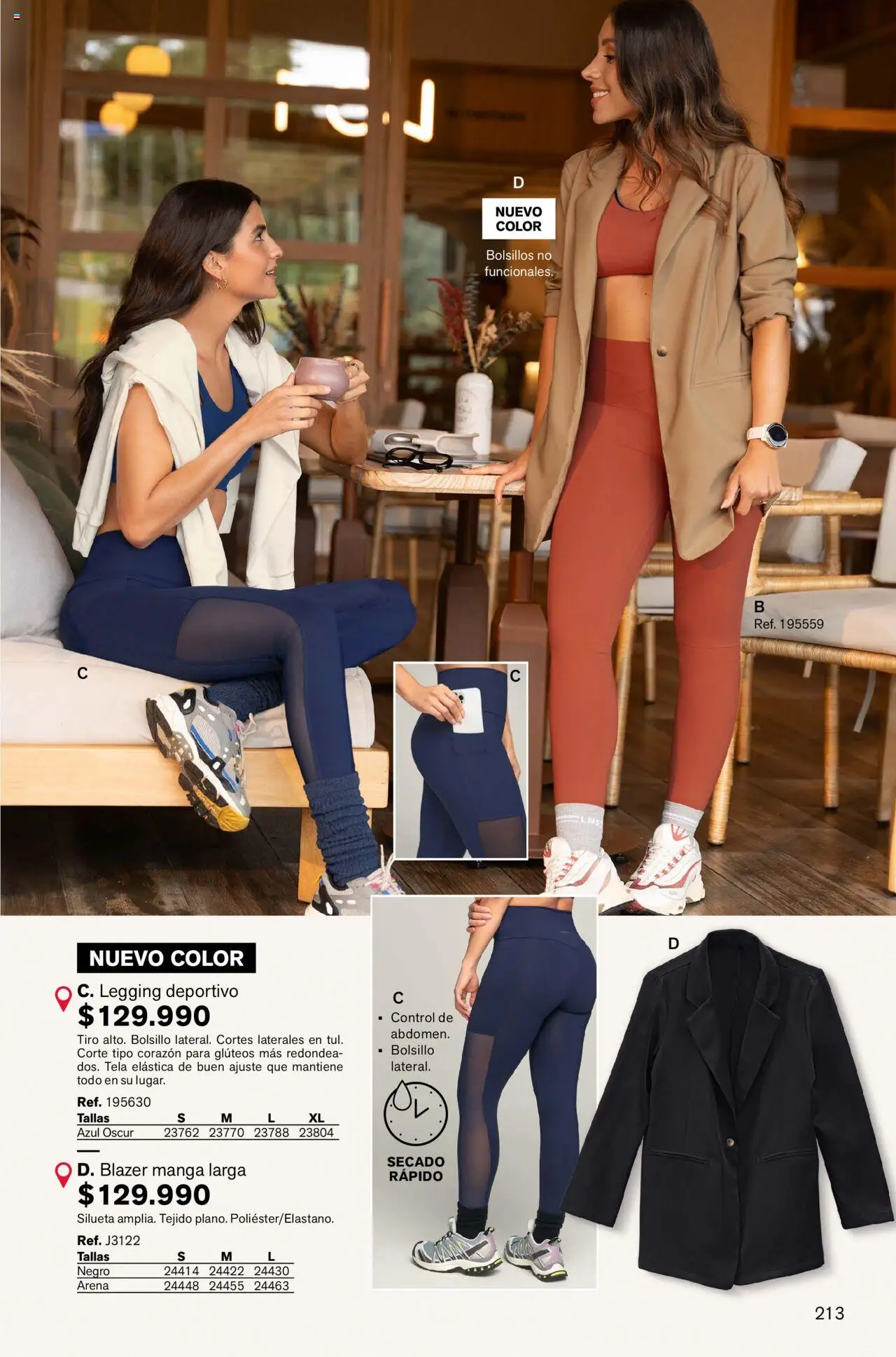 Leonisa revista - valida desde el 01.10.2025 | Página: 213 | Productos: Blazer