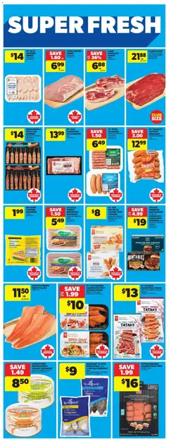 Preview of Real Canadian Superstore weekly flyer / circulaire from shop Real Canadian Superstore valid from 23.04.2026 | Page: 13 | Products: Fish, Turkey, Chicken, Pork