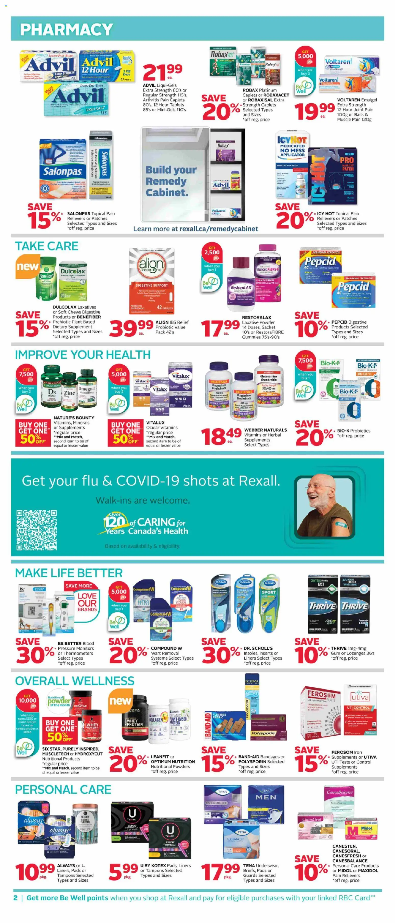 Rexall flyer valid from 24.10.2025 | Page: 4 | Products: Iron, Powder