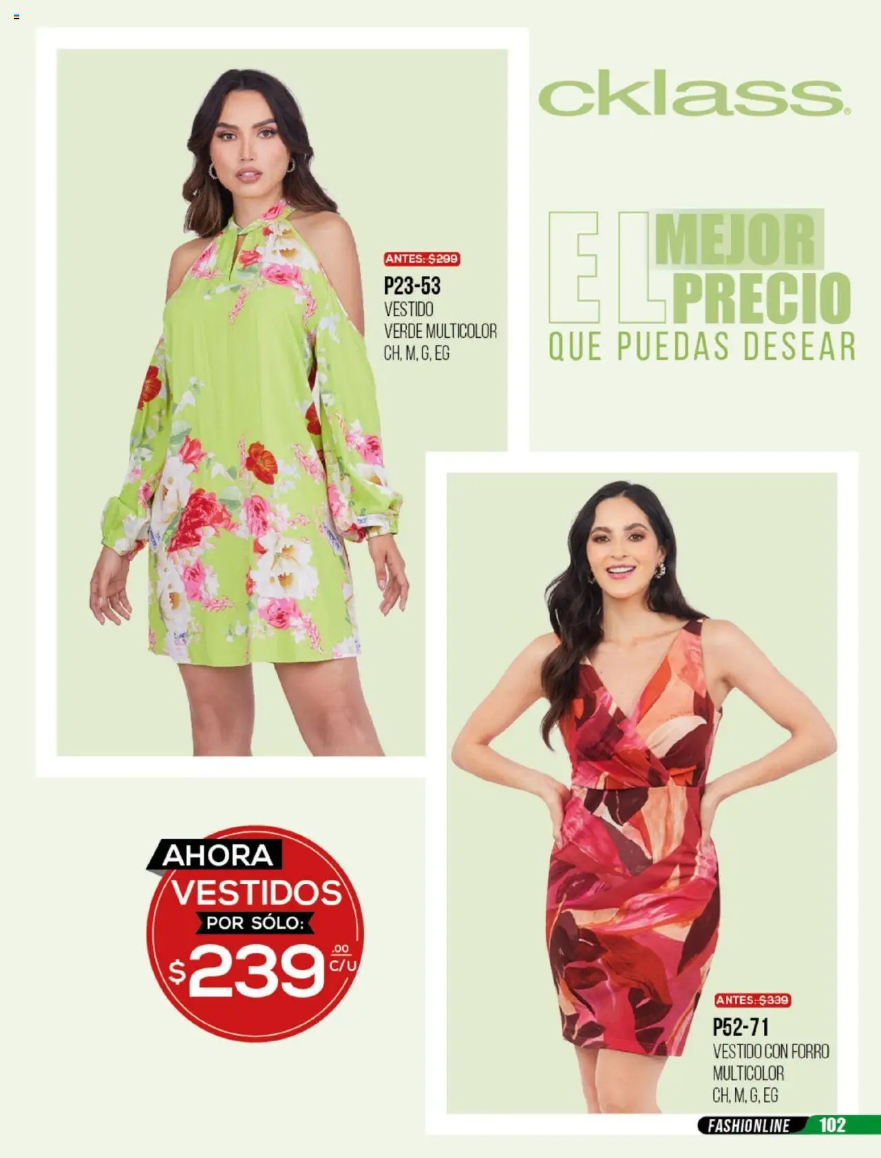 Nuevas ofertas de Cklass válidas en toda la República Mexicana desde el 30.05.2025. ¡Encuentra las mejores ofertas en Cklass catálogo Rebajas Ropa! | Página: 103 | Productos: Vestido