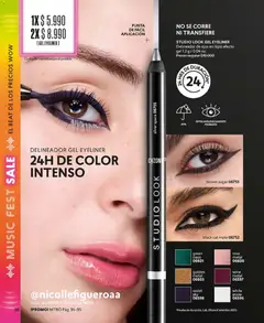 Catálogo CyZone Campaña 5 válido desde el 01.03.2026 | Página: 36 | Productos: Mate, Delineador de ojos, Delineador