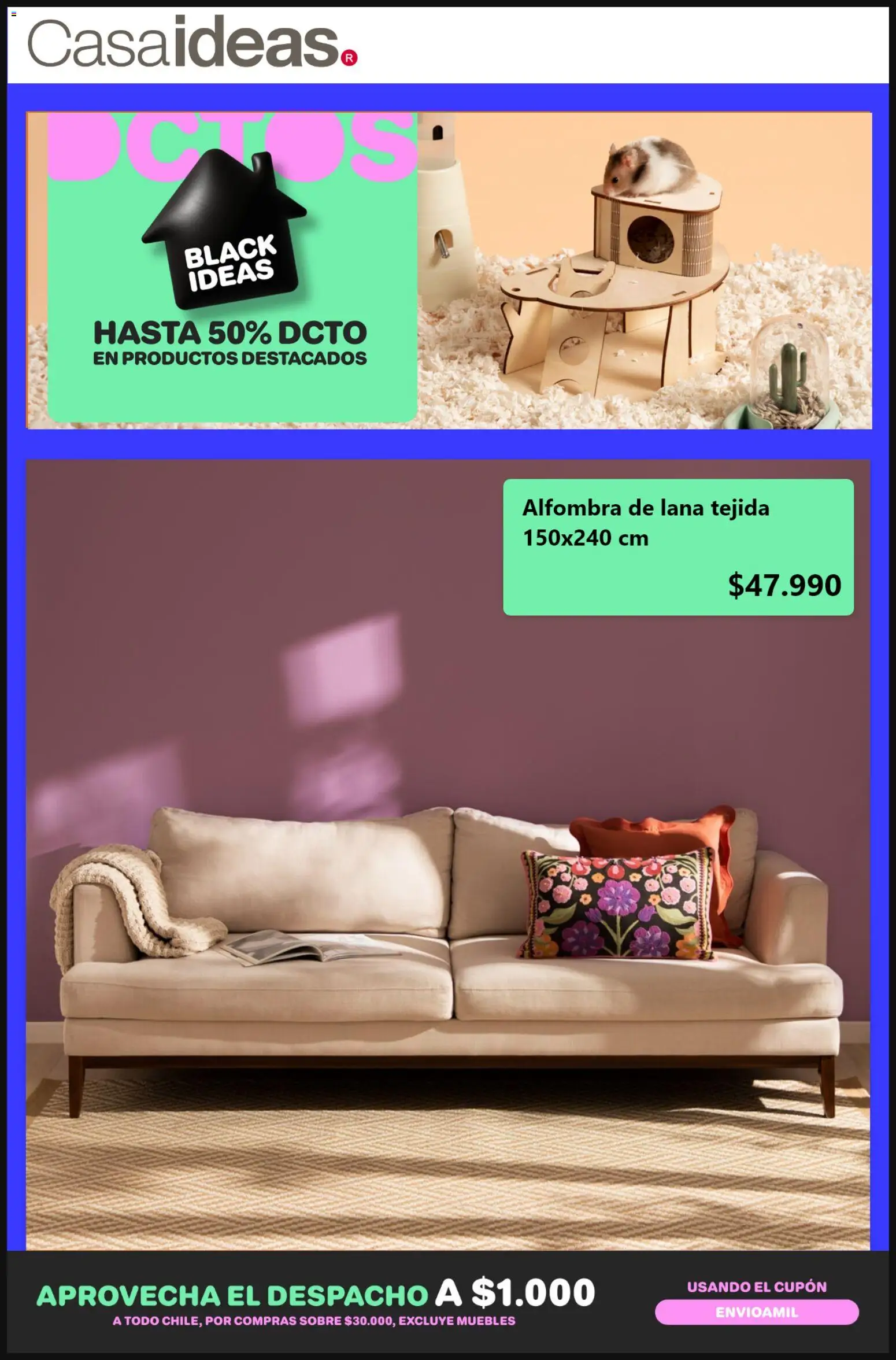 Casaideas ofertas  │ válido desde el 31.03.2026 | Página: 6 | Productos: Alfombra, Sobre