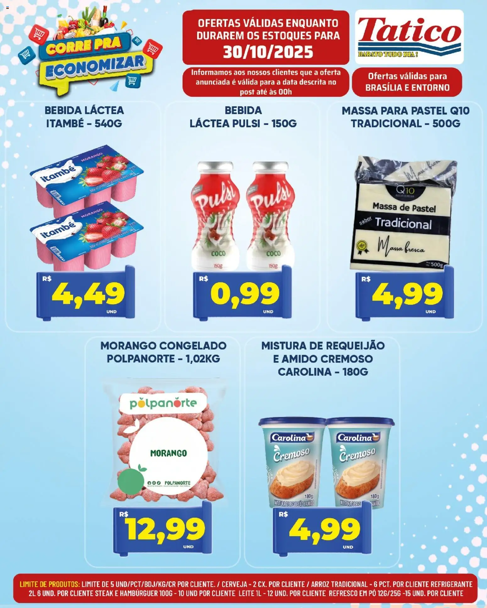 Tatico Folheto - válido de 31.10.2025 | Página: 33 | Produtos: Refresco, Arroz, Refrigerante, Requeijão