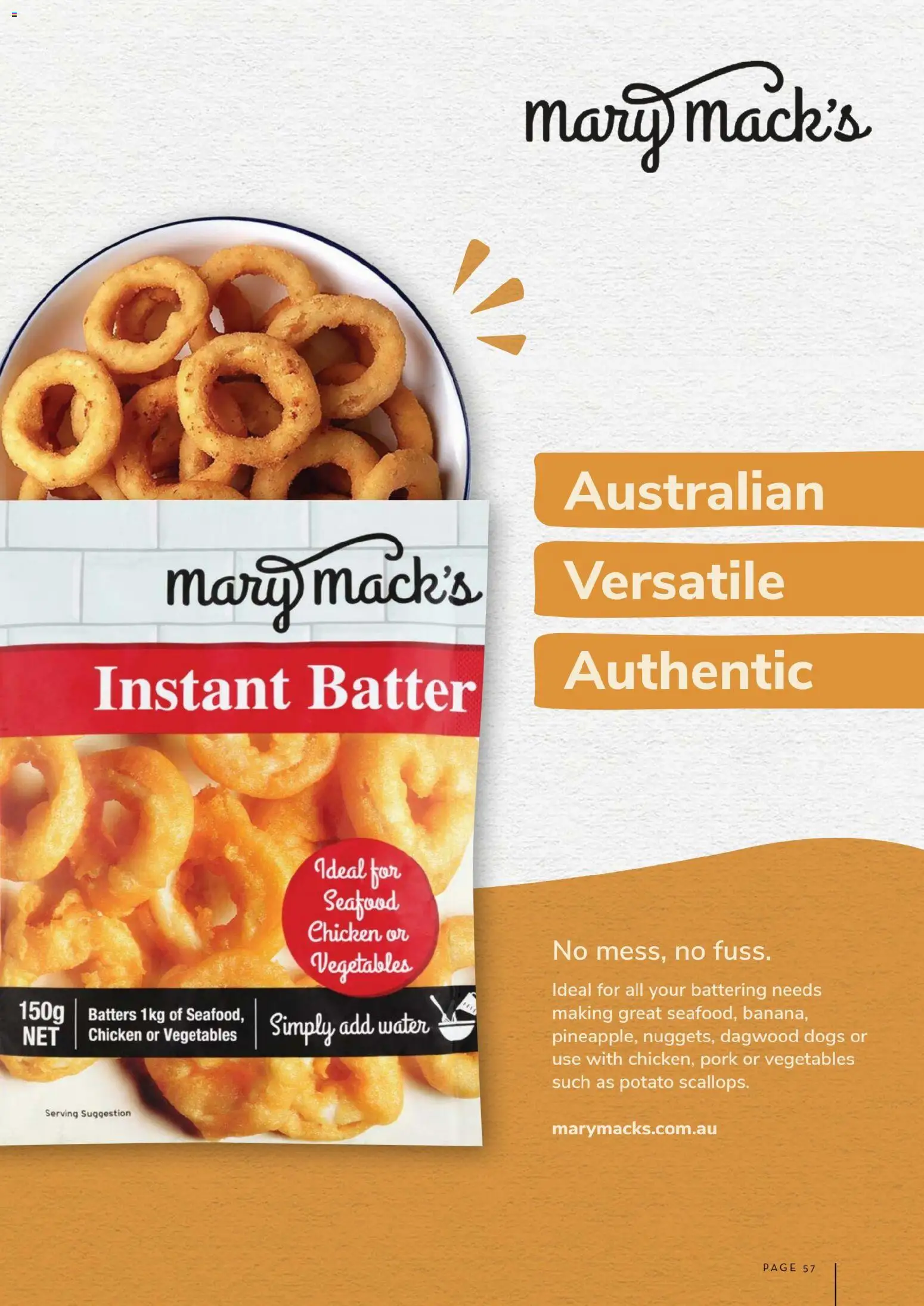 Drakes catalogue - valid from 04.03.2026 | Page: 57 | Products: Chicken, Pork, Vegetables, Seafood