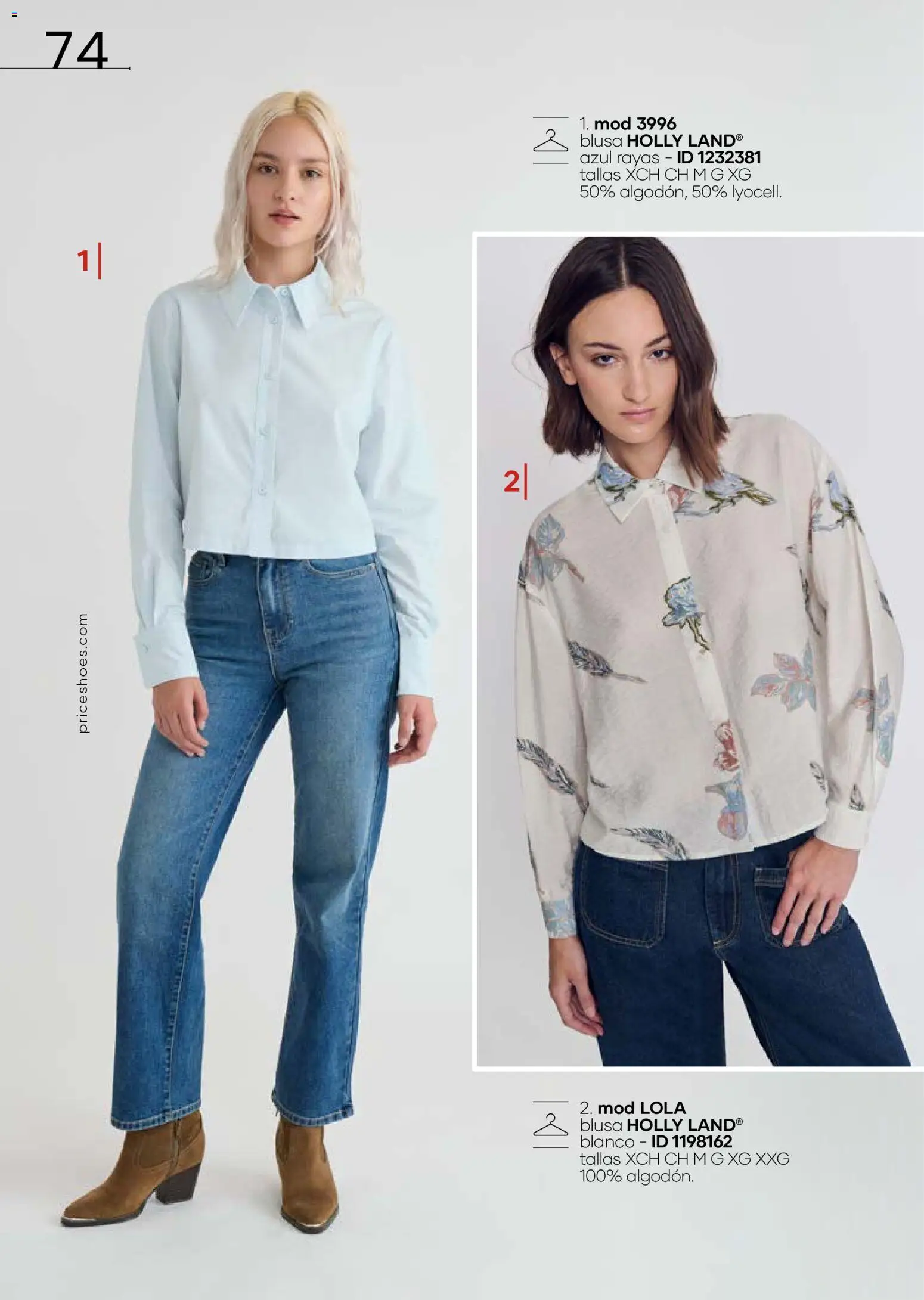 Nuevas ofertas de Price Shoes válidas en toda la República Mexicana desde el 27.11.2025. ¡Encuentra las mejores ofertas en Price Shoes catálogo Cierre De Temporada ! | Página: 74 | Productos: Blusa