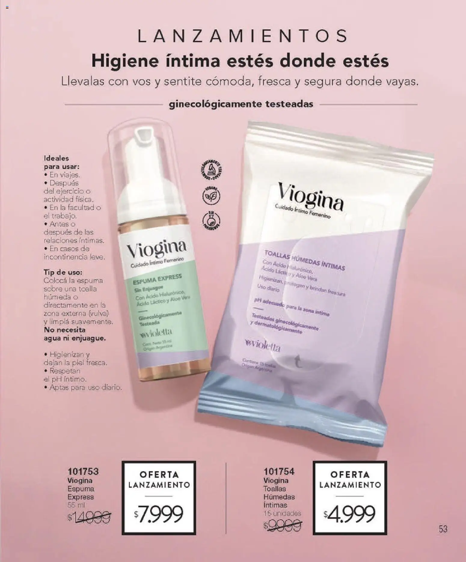 Violetta - Violetta Cosméticos │ válido desde el 09.03.2026 | Página: 379 | Productos: Toallas, Sobre, Agua, Espuma