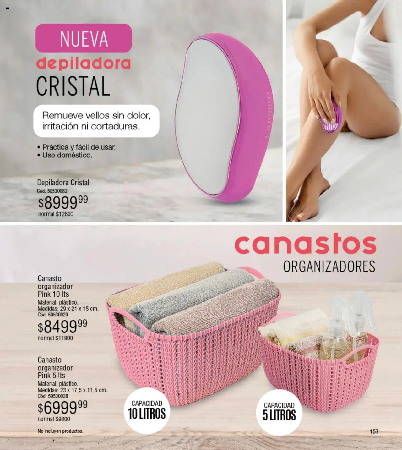 Millanel catálogo │ válido desde el 18.08.2025 | Página: 157 | Productos: Organizador, Depiladora