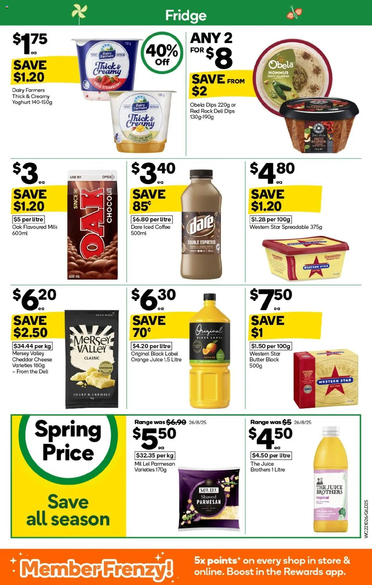 Woolworths catalogue - valid from 22.10.2025 | Page: 25 | Products: Butter, Coffee, Chocolate, Fridge