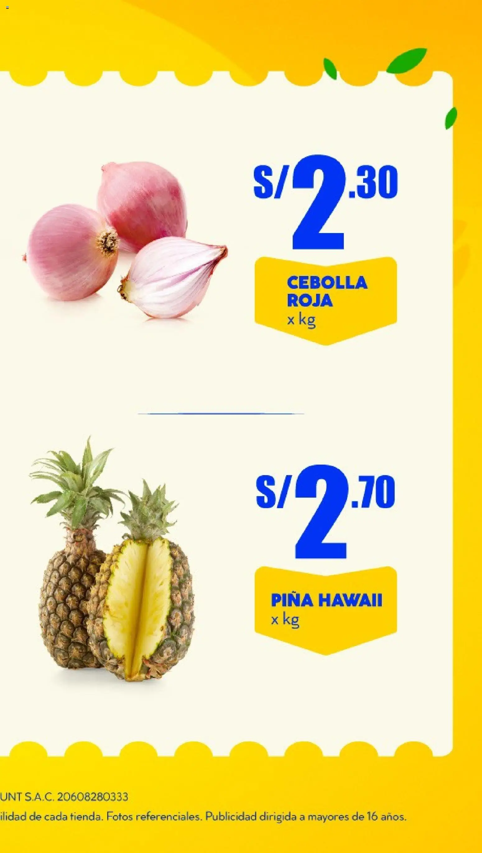 Catálogo Mass válido desde 31.10.2025 | Página: 2 | Productos: Piña