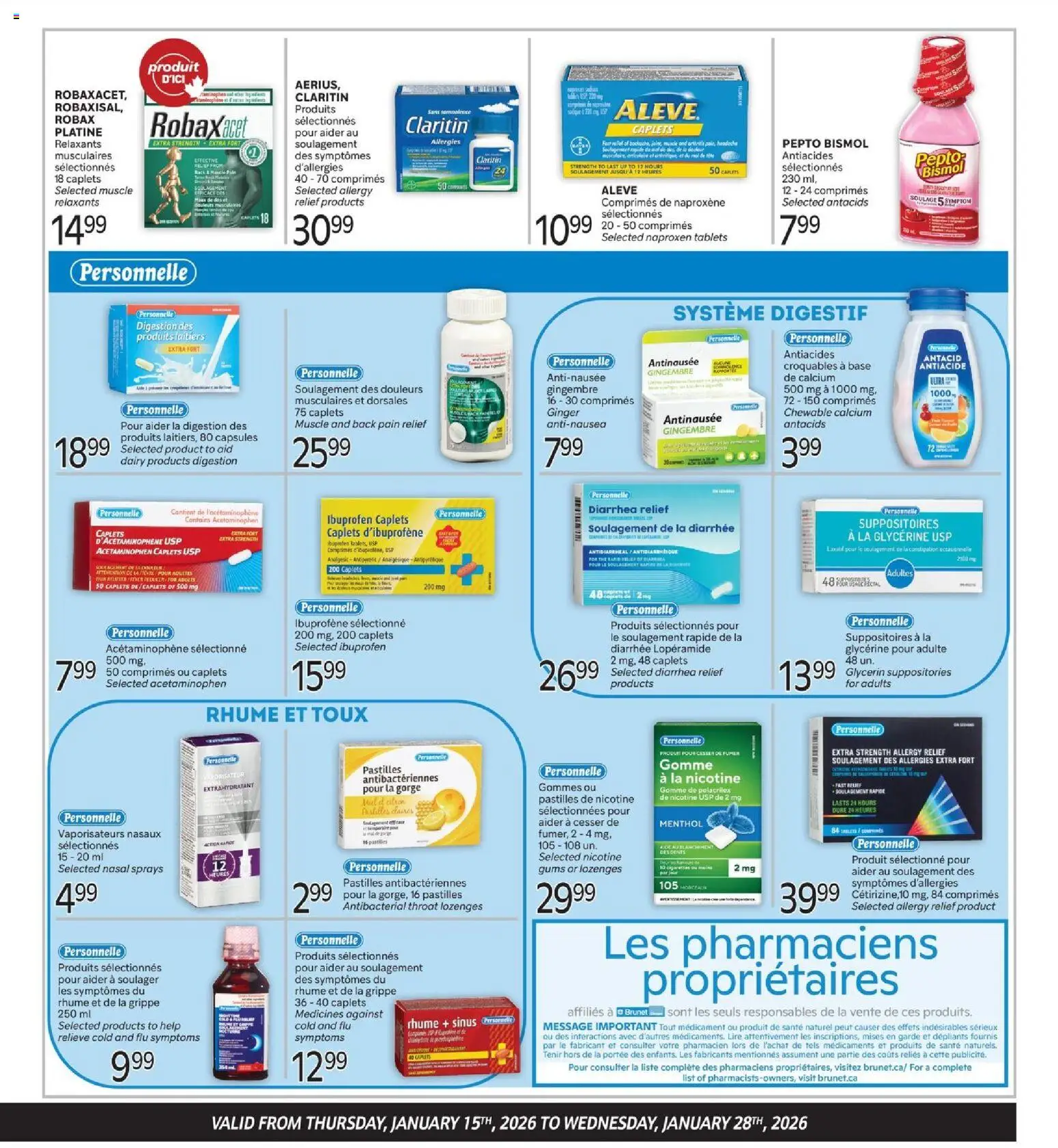 Brunet flyer valid from 15.01.2026 | Page: 3