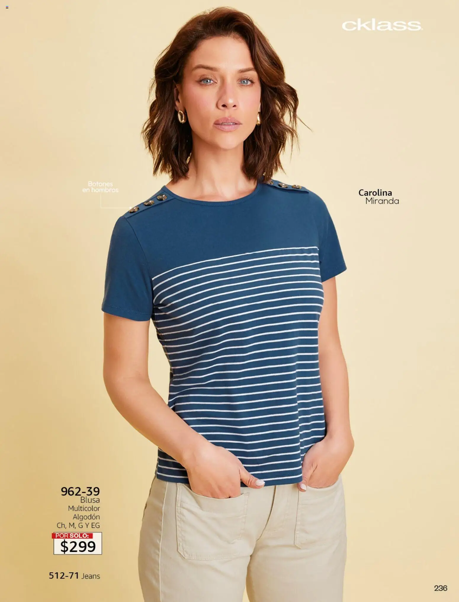 Nuevas ofertas de Cklass válidas en toda la República Mexicana desde el 02.01.2026. ¡Encuentra las mejores ofertas en Cklass catálogo Joyería! | Página: 256 | Productos: Blusa, Algodón