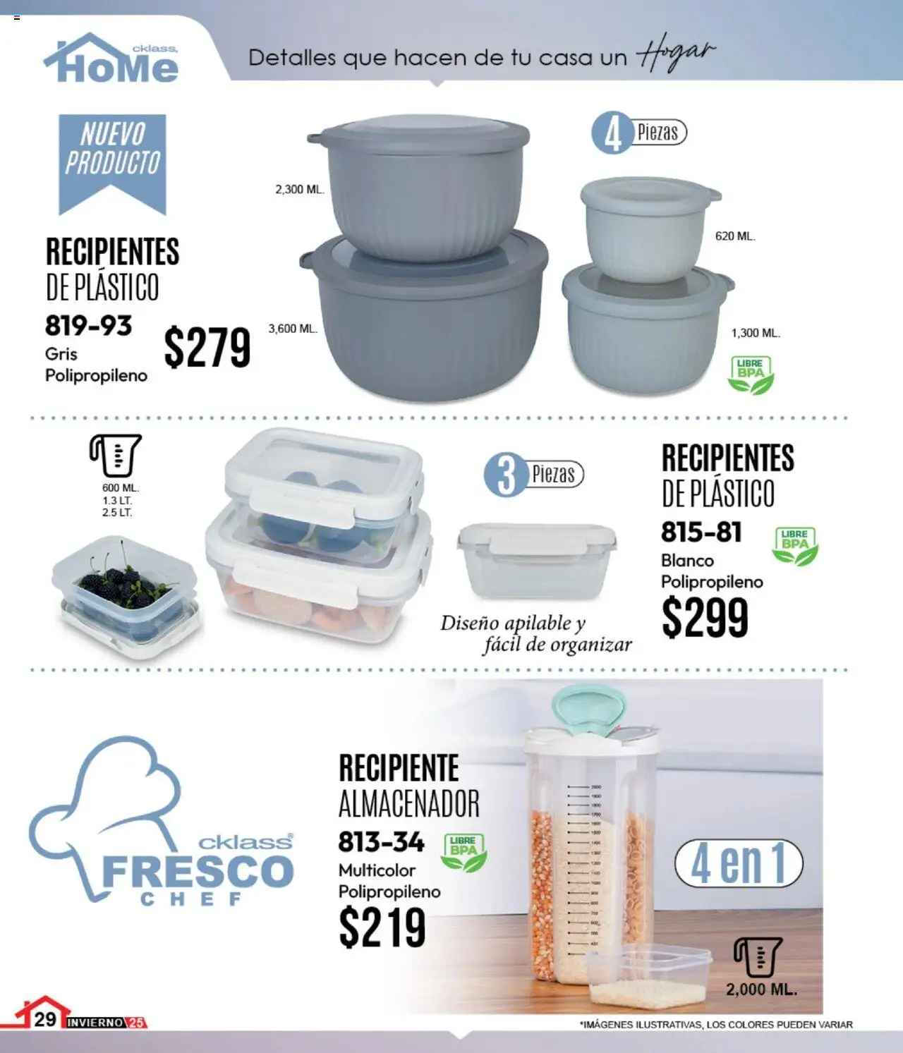 Nuevas ofertas de Cklass válidas en toda la República Mexicana desde el 15.09.2025. ¡Encuentra las mejores ofertas en Cklass - Catálogo Home Invierno ! | Página: 52