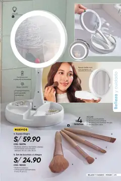 Vista previa de folleto Azzorti - Campaña 16 de la Azzorti válido desde 29.09.2025 | Página: 215 | Productos: Brocha, Espejo