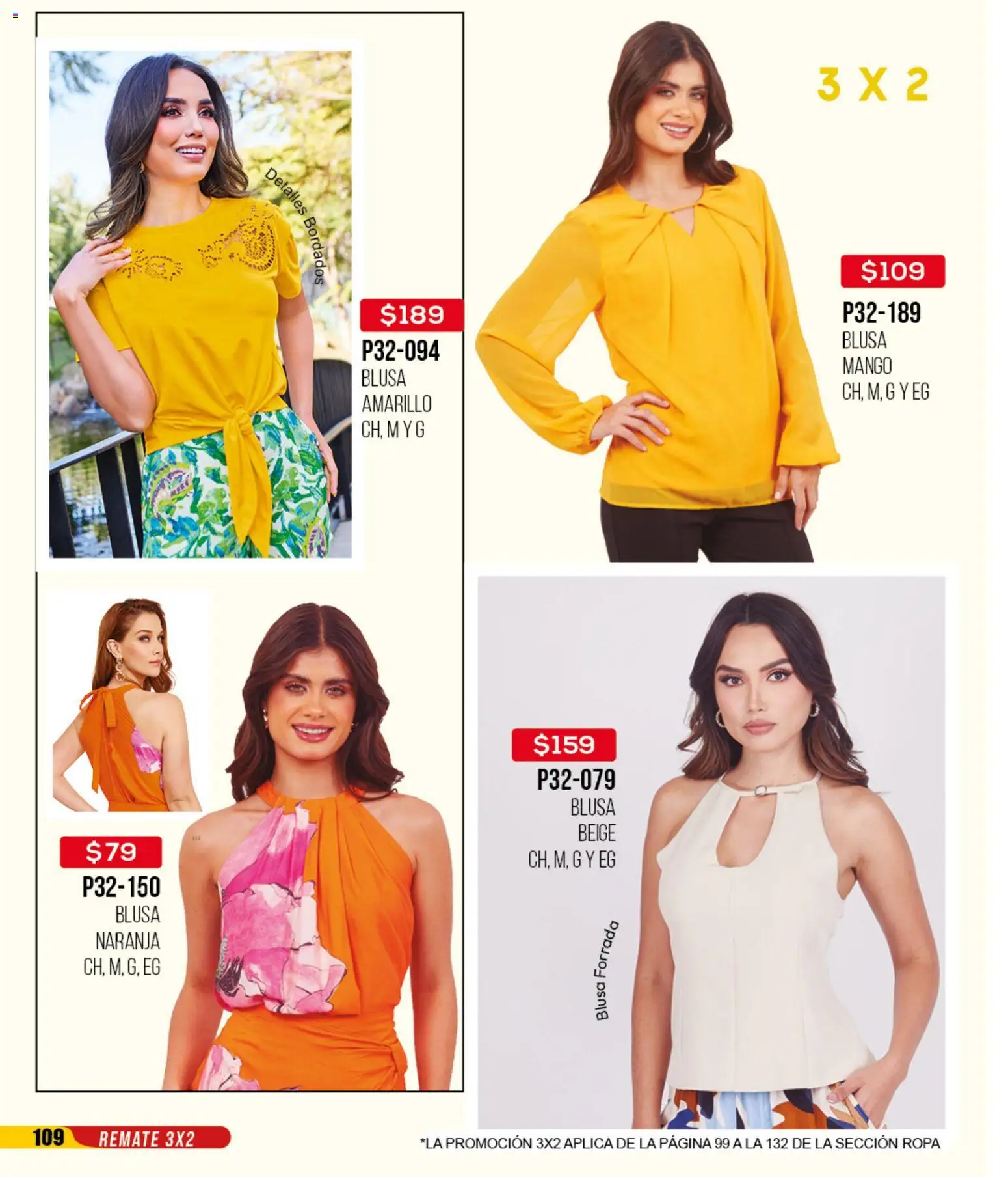 Nuevas ofertas de Cklass válidas en toda la República Mexicana desde el 16.02.2026. ¡Encuentra las mejores ofertas en Cklass catálogo Remate Ropa! | Página: 110 | Productos: Blusa, Mango, Ropa