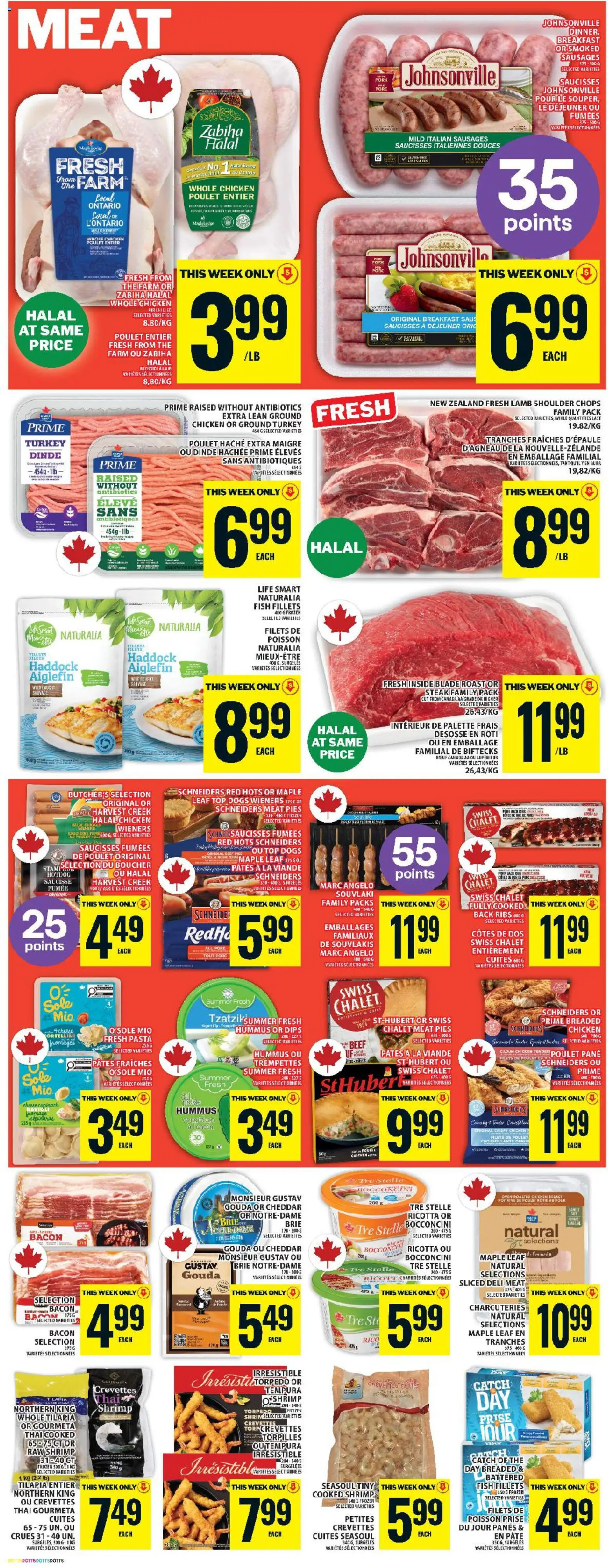 Food Basics flyer valid from 23.04.2026 | Page: 7 | Products: Beef, Turkey, Oven, Chicken
