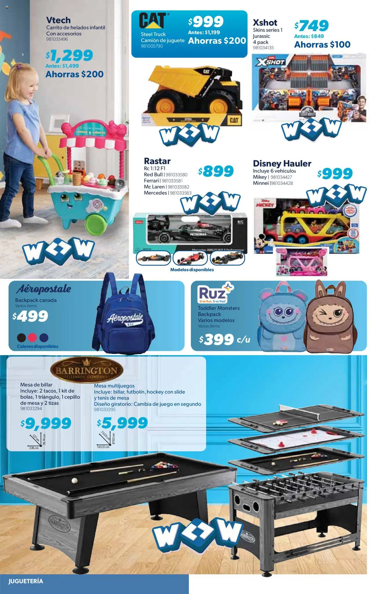 Nuevas ofertas de Sam's Club válidas en toda la República Mexicana desde el 09.10.2025. ¡Encuentra las mejores ofertas en Sam's Club - Catálogo! | Página: 28 | Productos: Tenis, Cepillo, Juego, Mesa