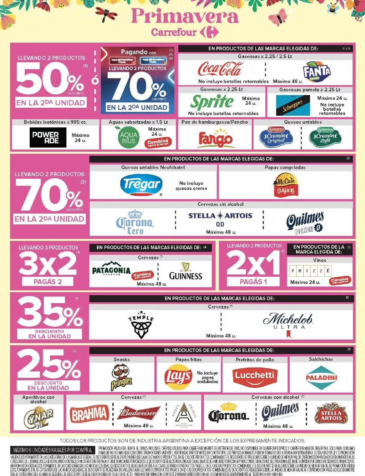 Carrefour Market catálogo - Corrientes │ válido desde el 18.09.2025 | Página: 10 | Productos: Pollo, Pomelo, Pan, Crema