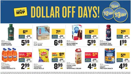 Preview of Food Lion weekly ads valid from 08.04.2026 | Page: 10 | Products: Cheese, Coffee, Chocolate, Cream