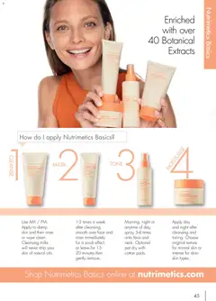 Preview of Nutrimetics Catalogue 2026 - valid from 01.01.2026 | Page: 45 | Products: Scrub, Strip