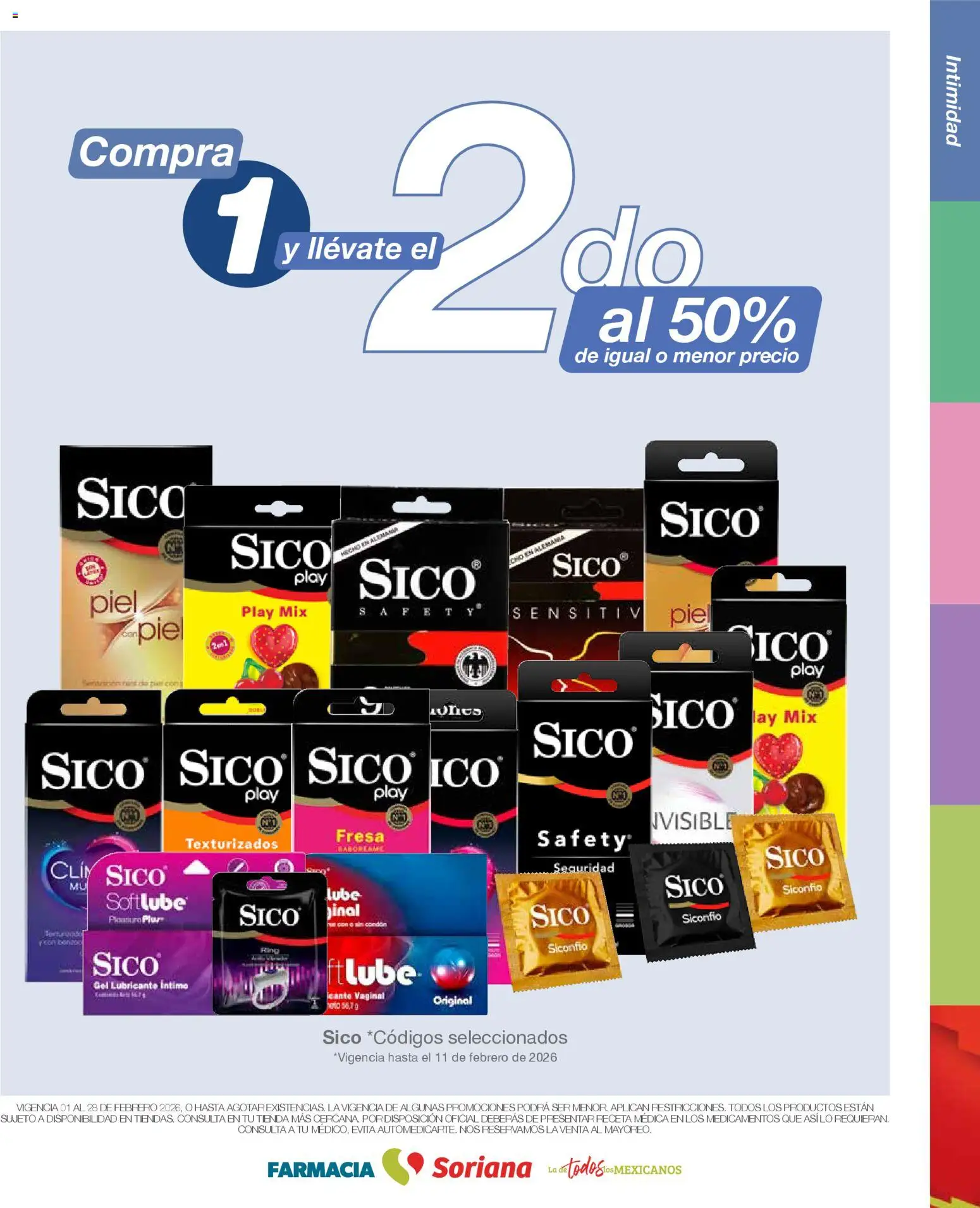 Nuevas ofertas de Soriana válidas en toda la República Mexicana desde el 01.02.2026. ¡Encuentra las mejores ofertas en Soriana - Folleto Farmacia Soriana Febrero Mercado Nacional! | Página: 4 | Productos: Fresa