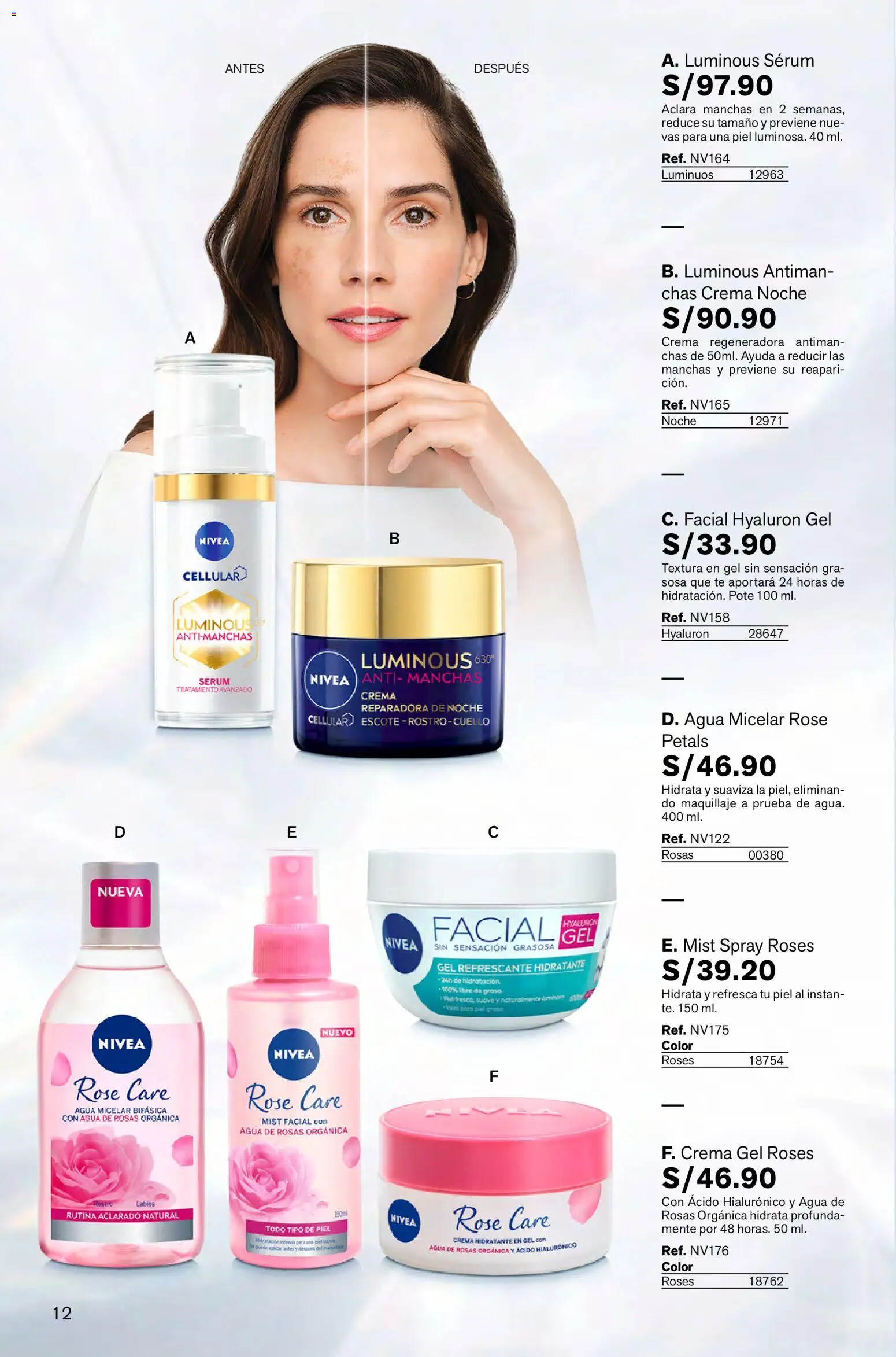Catálogo Leonisa válido desde 26.12.2025 | Página: 12 | Productos: Té, Crema, Maquillaje