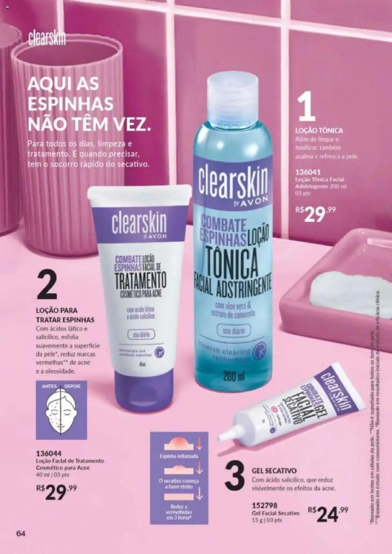 Avon Folheto - válido de 26.09.2025 | Página: 64 | Produtos: Adstringente