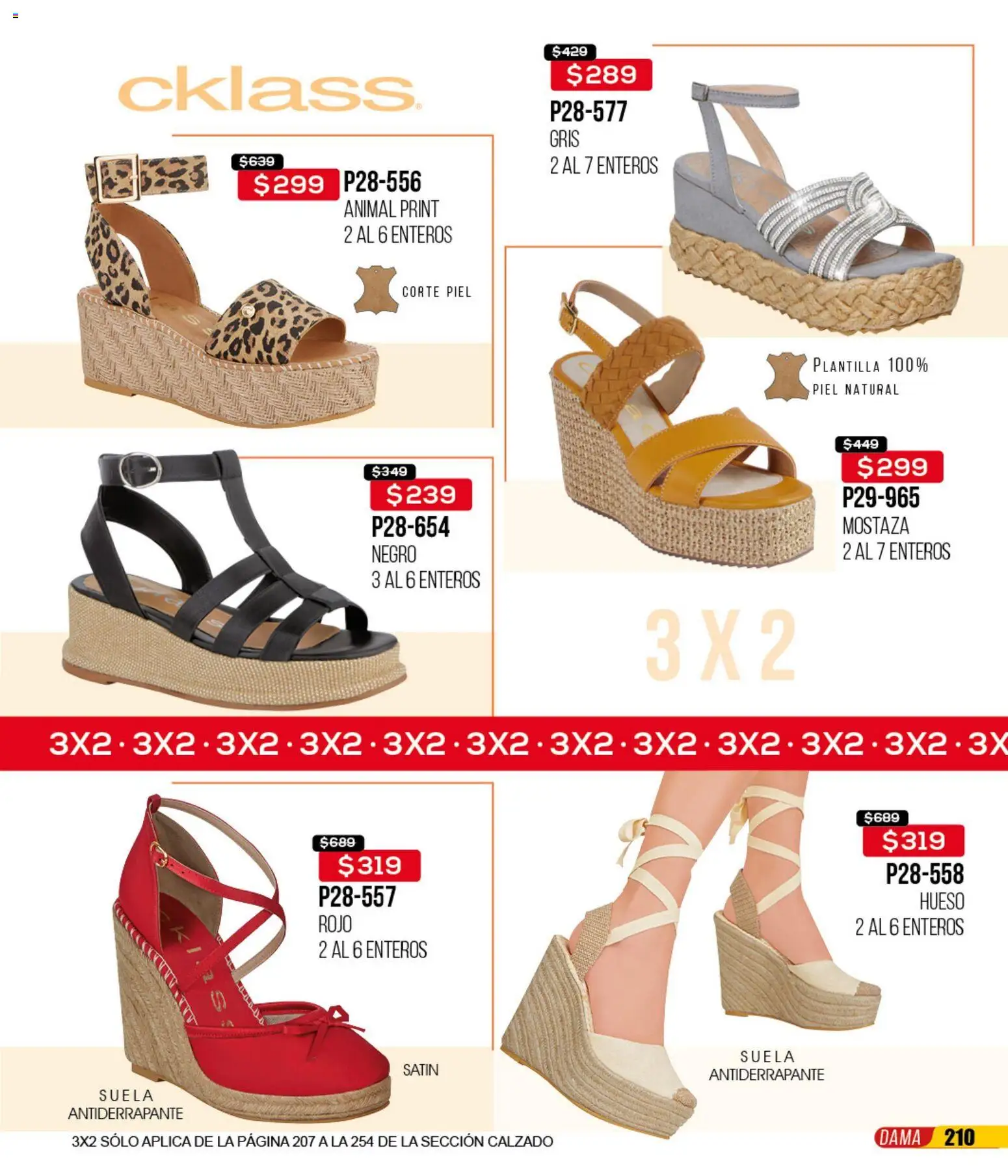 Nuevas ofertas de Cklass válidas en toda la República Mexicana desde el 16.02.2026. ¡Encuentra las mejores ofertas en Cklass catálogo Remate Ropa! | Página: 344 | Productos: Mostaza