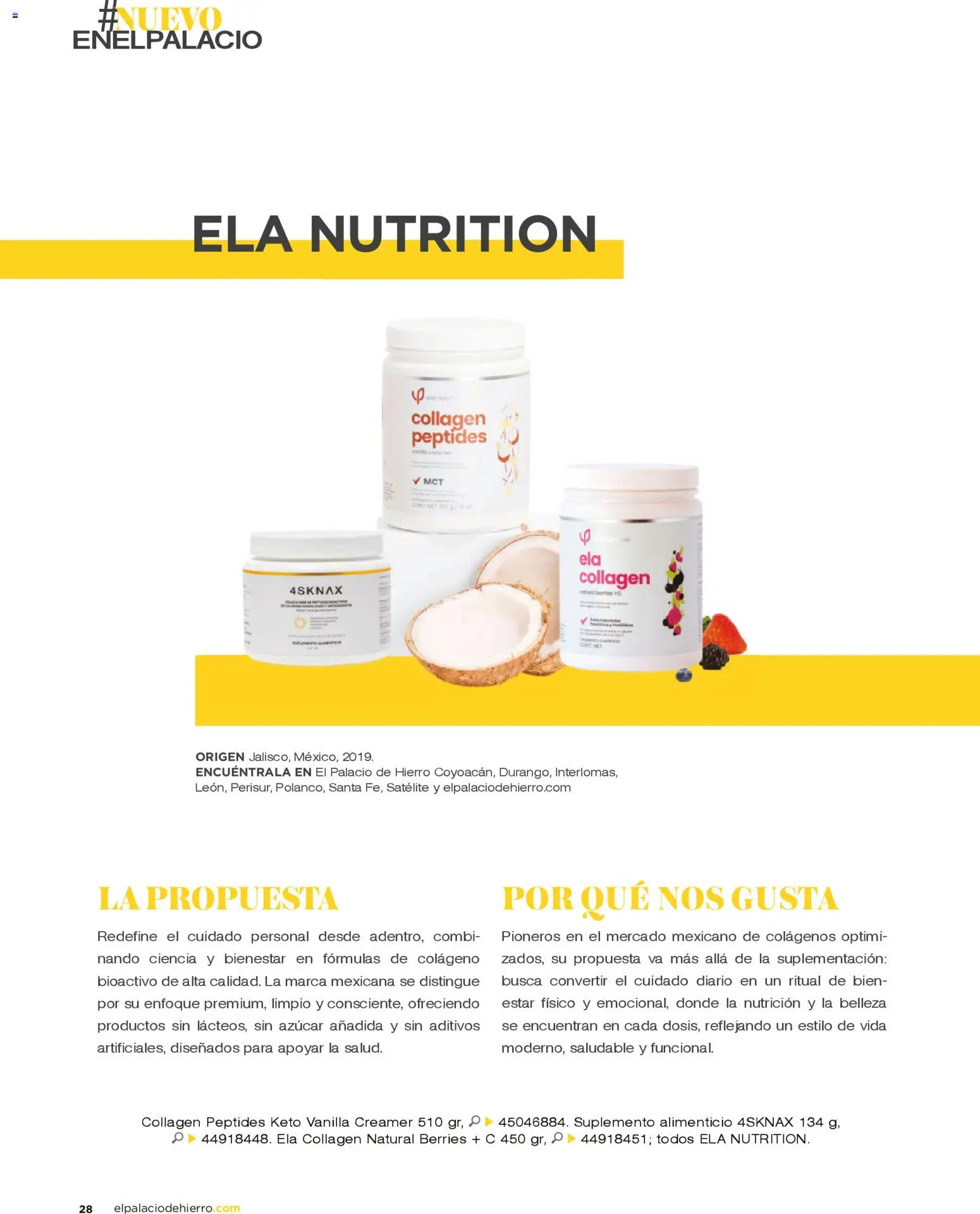 Nuevas ofertas de Palacio De Hierro válidas en toda la República Mexicana desde el 26.12.2025. ¡Encuentra las mejores ofertas en Palacio De Hierro catálogo! | Página: 30 | Productos: Azúcar, Satélite