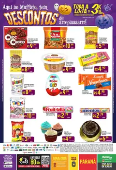 Super Muffato - Ofertas Halloween - Pré-Visualização do folheto da loja Super Muffato, válido de 17.10.2025 | Página: 2 | Produtos: Leite, Faca, Neugebauer, Paçoca