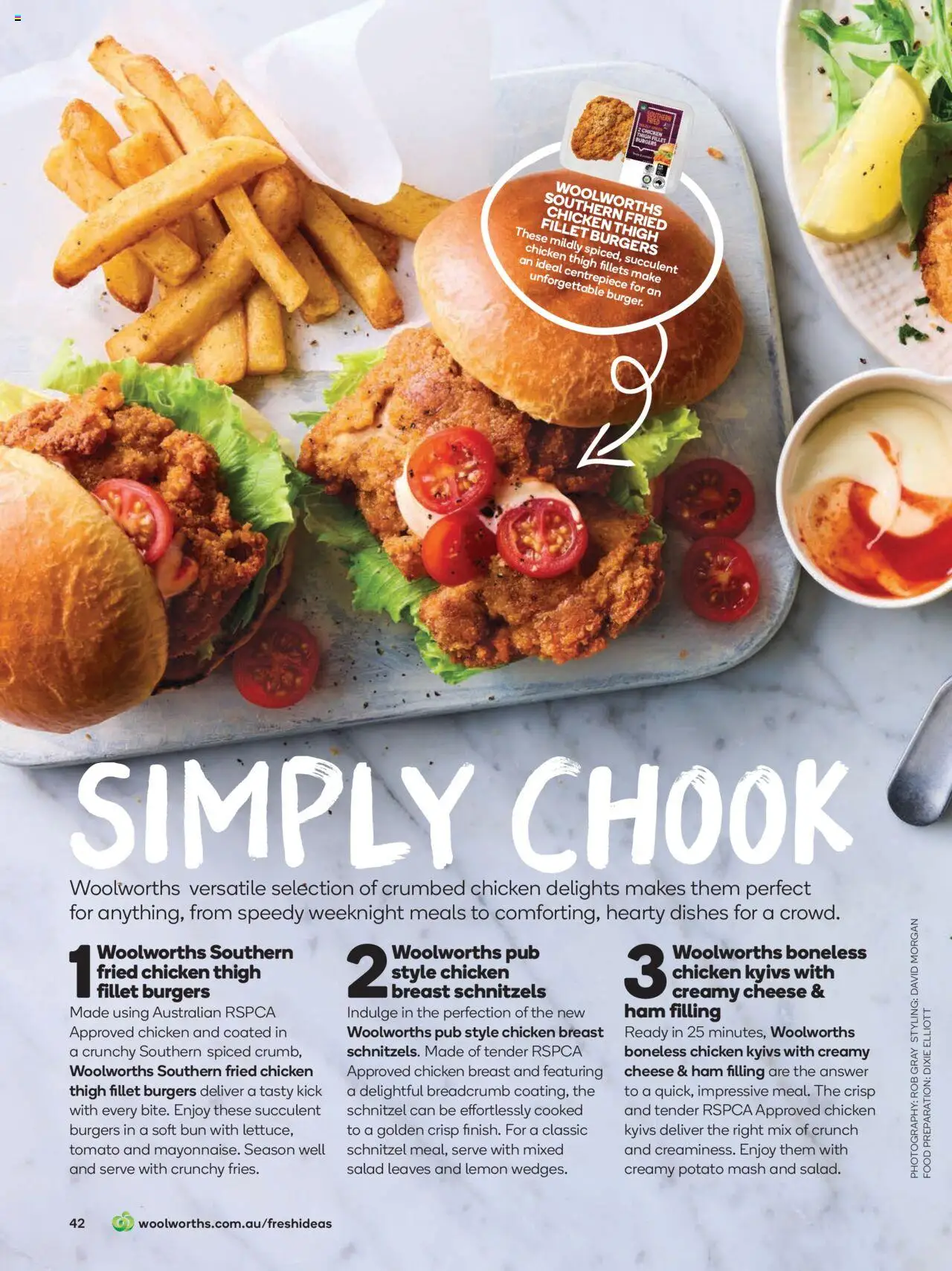Woolworths catalogue - valid from 01.06.2025 | Page: 42 | Products: Ham, Chicken, Centrepiece, Salad