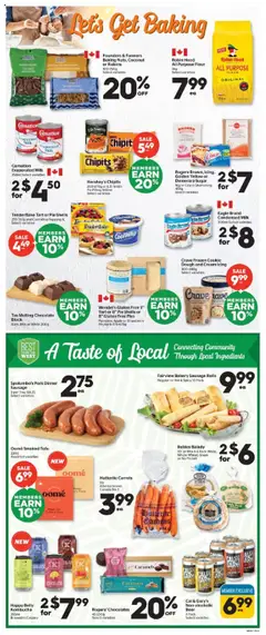 Calgary Co-op flyer valid from 25.09.2025 | Page: 3 | Products: Cream, Milk, Chocolate, Beer