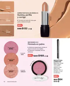 Vista previa de JAFRA catálogo, nuevo folleto de la tienda, válido en México a partir del 01.11.2025 | Página: 62 | Productos: Crema, Mango, Mate, Rubor