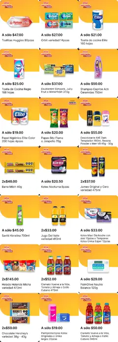 Vista previa de OXXO folleto, nuevo folleto de la tienda, válido en México a partir del 12.03.2026 | Página: 10 | Productos: Desodorante, Huevos, Jugo, Tampones