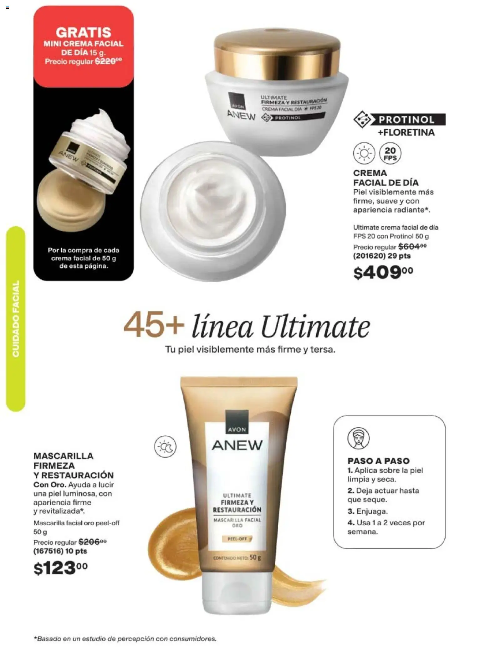 Nuevas ofertas de AVON válidas en toda la República Mexicana desde el 24.04.2026. ¡Encuentra las mejores ofertas en AVON campaña 7 2026! | Página: 118 | Productos: Crema, Radiante, Mascarilla, Sobre