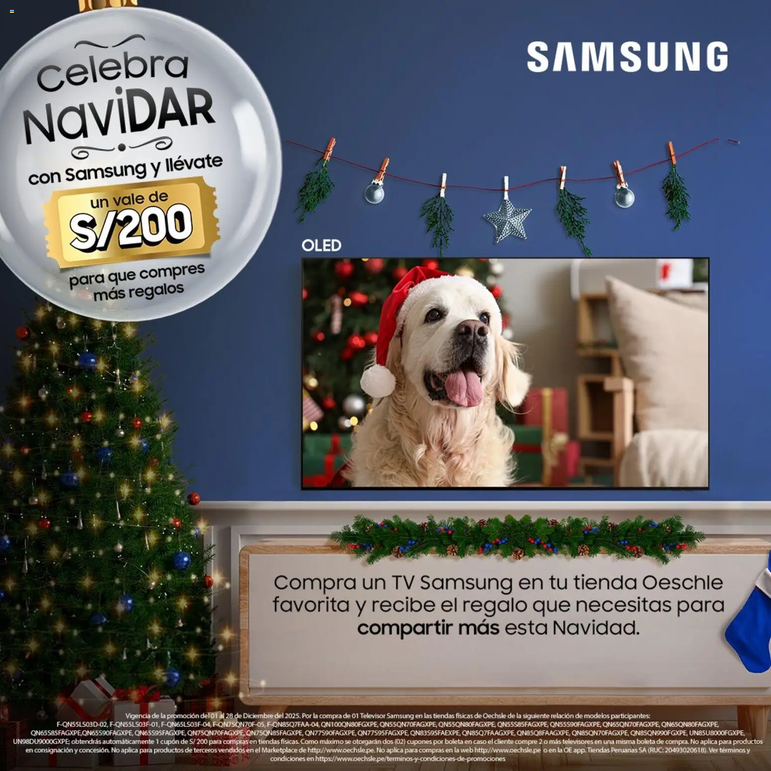 Catálogo Oechsle válido desde 01.12.2025 | Página: 1 | Productos: Televisor