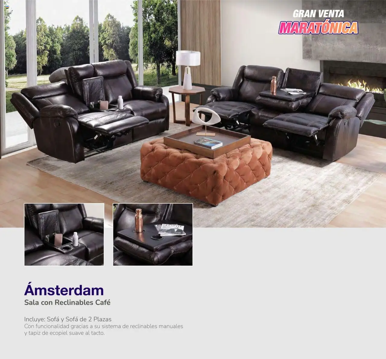 Nuevas ofertas de Muebles Dico válidas en toda la República Mexicana desde el 03.10.2025. ¡Encuentra las mejores ofertas en Muebles Dico - Catálogo Gran Venta Maratónica ! | Página: 38 | Productos: Sofá, Café