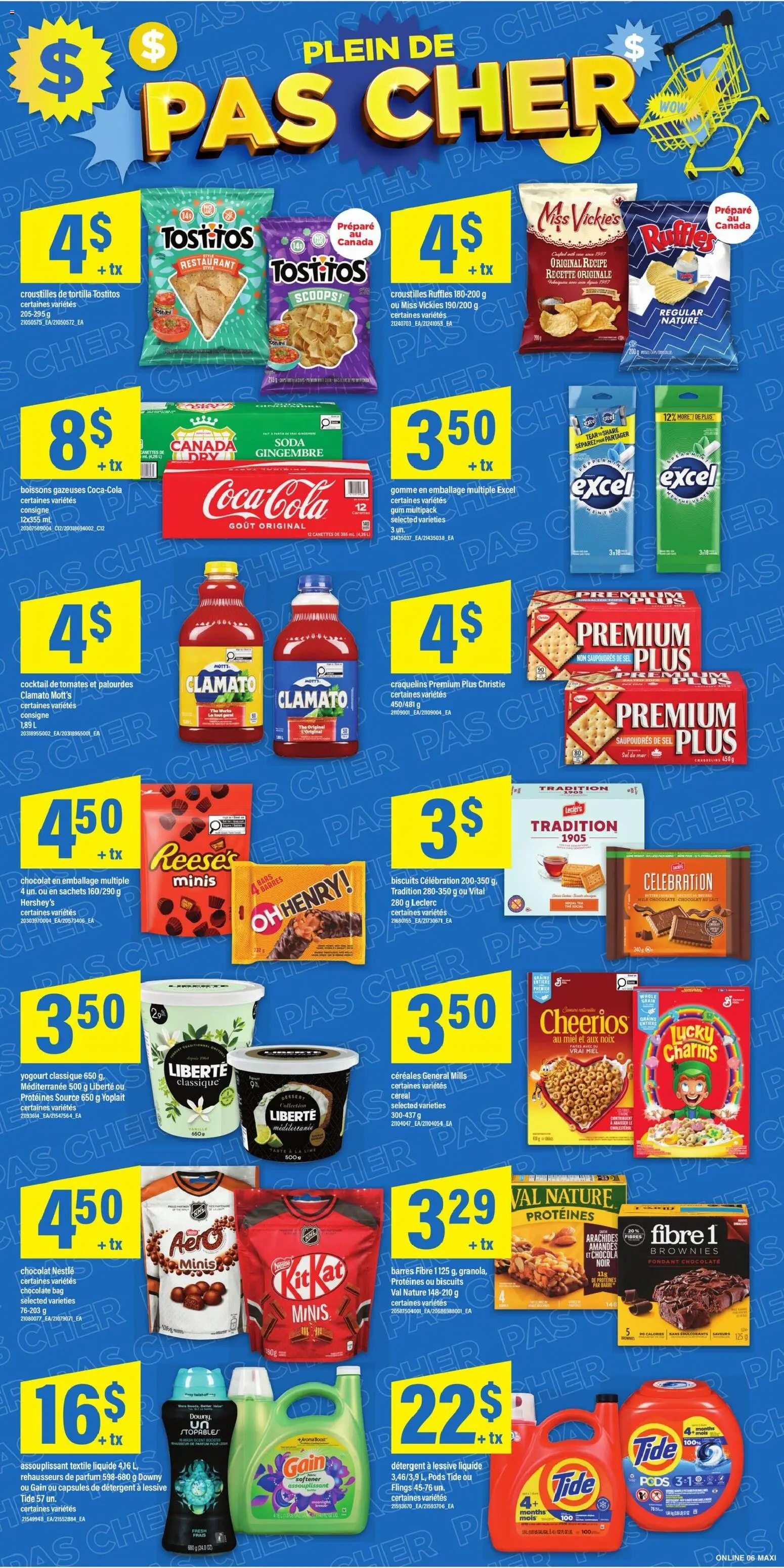 Maxi flyer valid from 30.04.2026 | Page: 11 | Products: Tea, Detergent, Milk, Chocolate