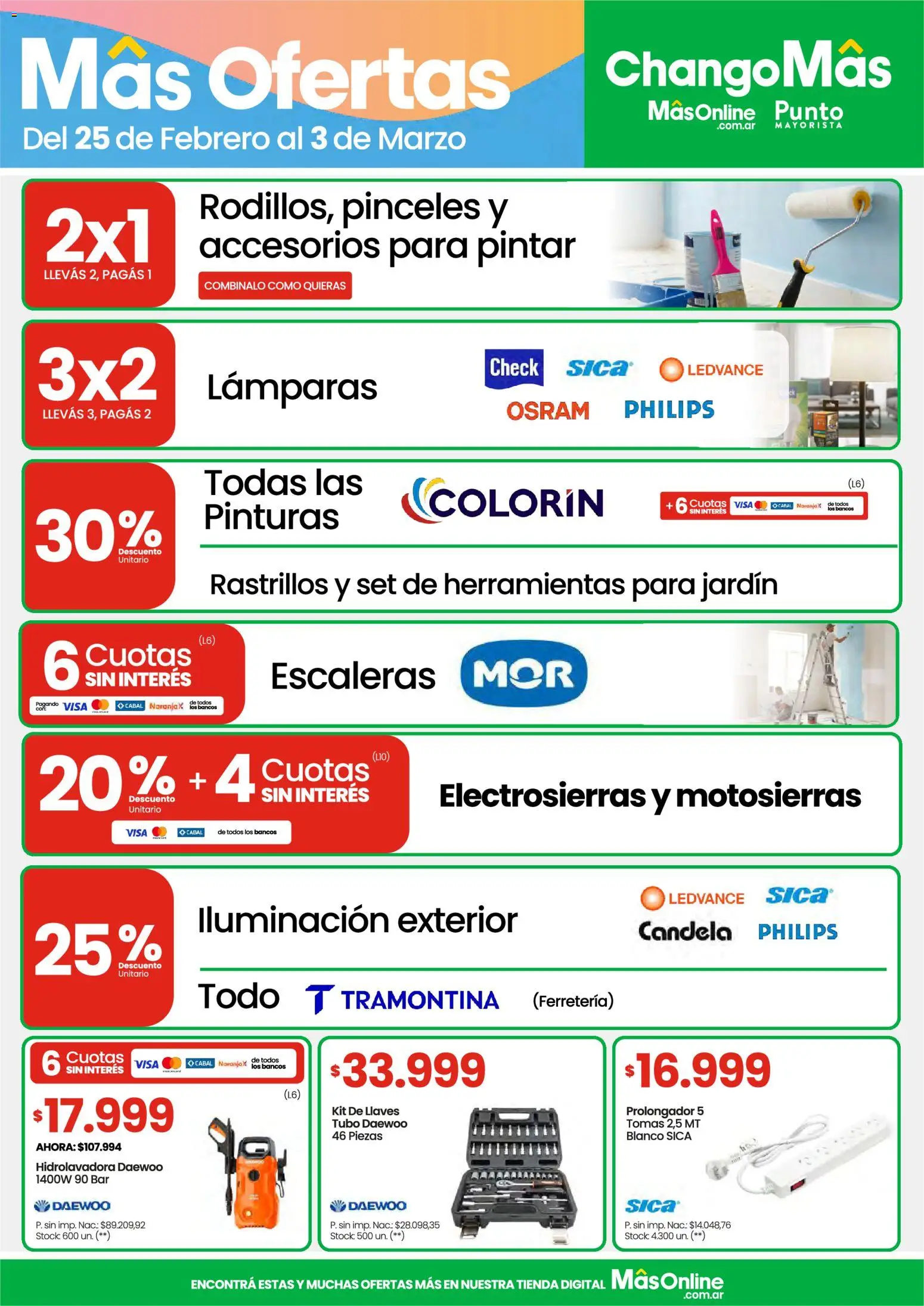 Punto Mayorista catálogo │ válido desde el 25.02.2026 | Página: 15 | Productos: Hidrolavadora