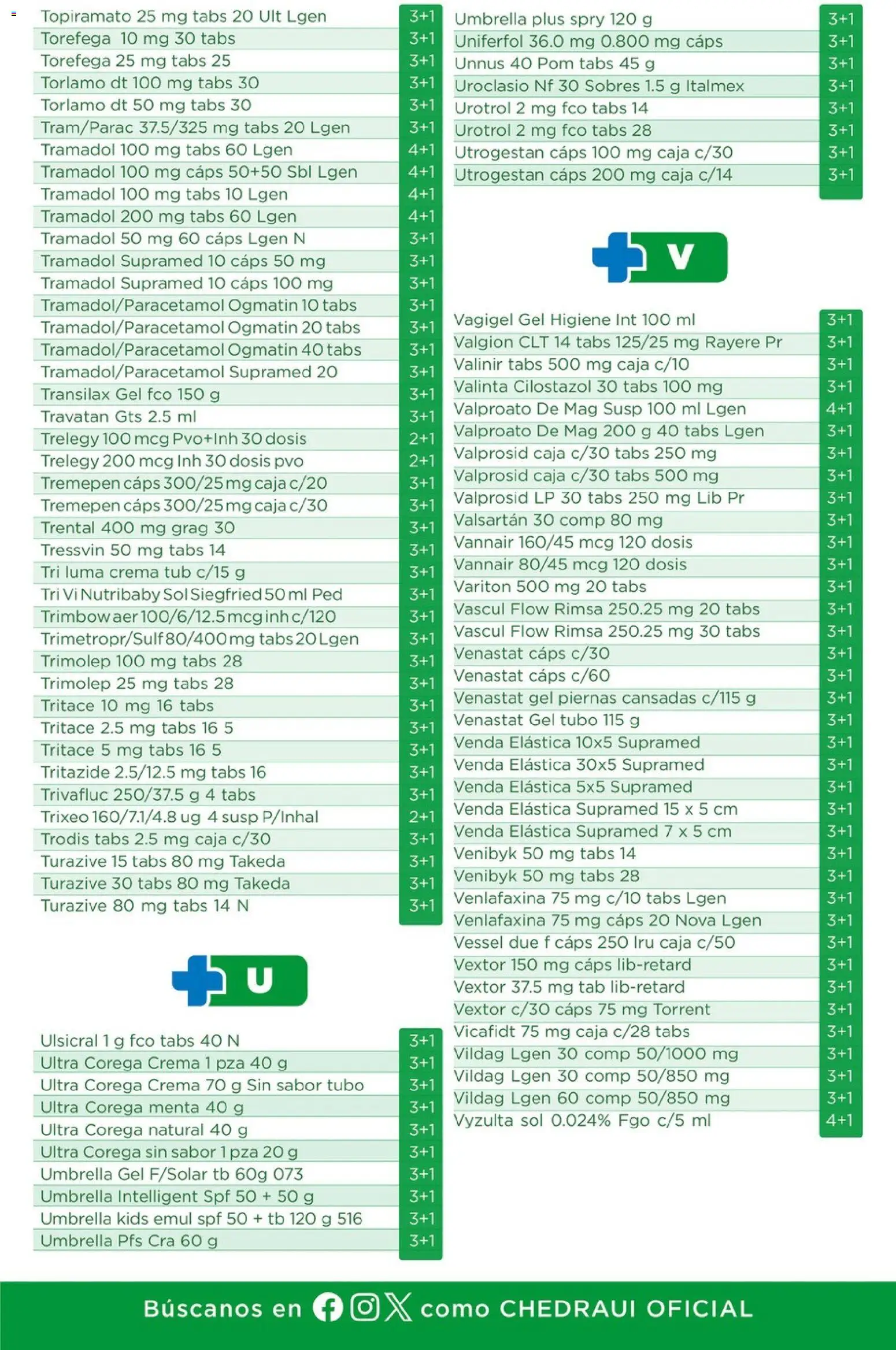 Nuevas ofertas de Chedraui válidas en toda la República Mexicana desde el 05.03.2026. ¡Encuentra las mejores ofertas en Chedraui folleto Farmacia! | Página: 29 | Productos: Crema, Caja