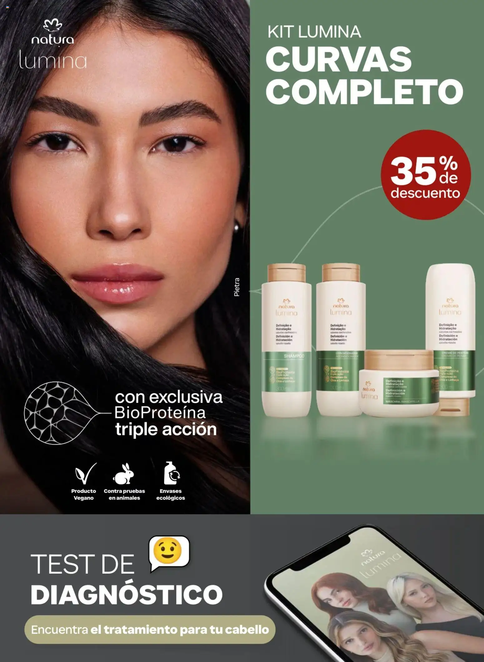 Catálogo Natura válido desde 18.02.2026 | Página: 122 | Productos: Máscara, Shampoo