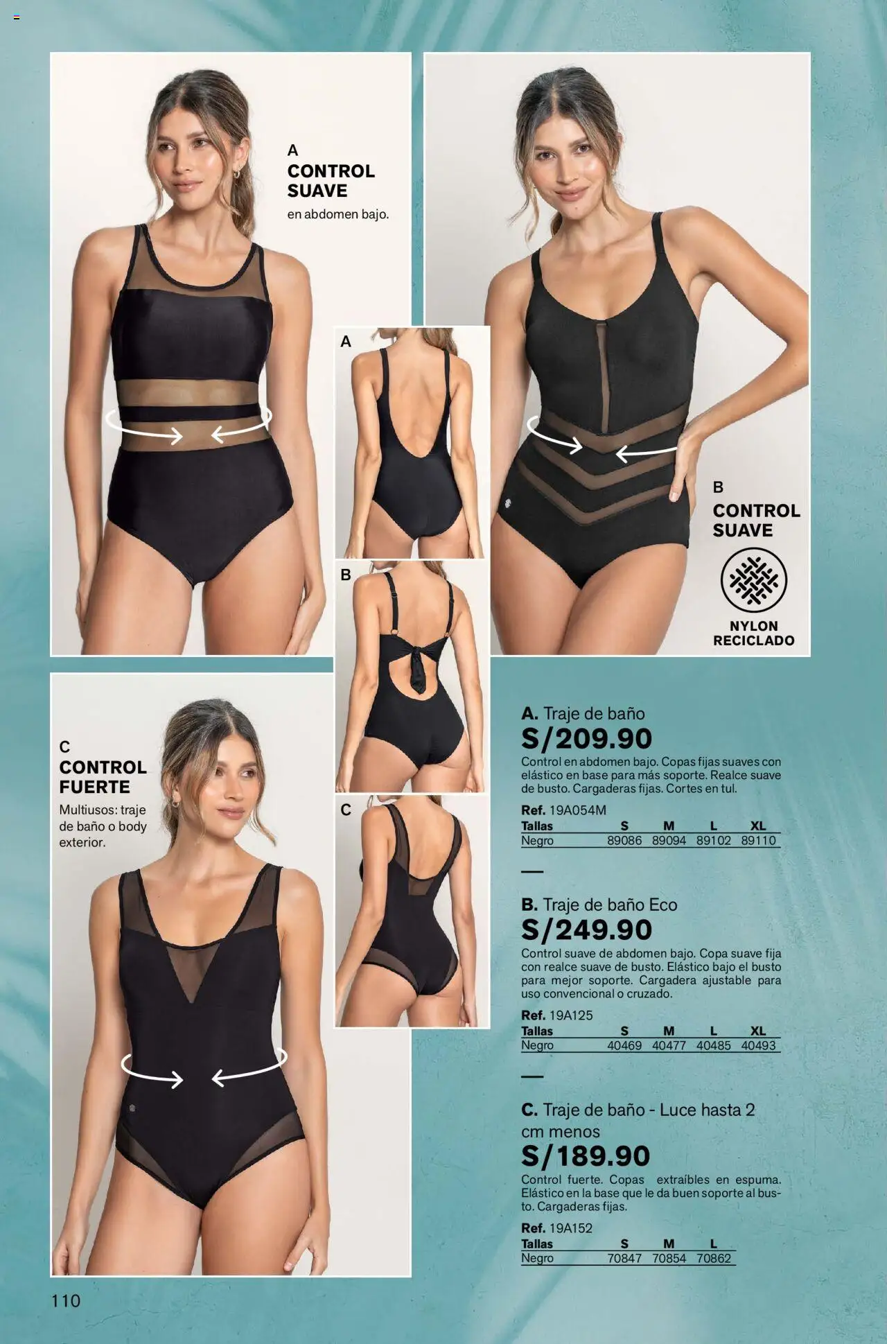 Catálogo Leonisa válido desde 22.08.2025 | Página: 110 | Productos: Baño, Traje de baño, Traje