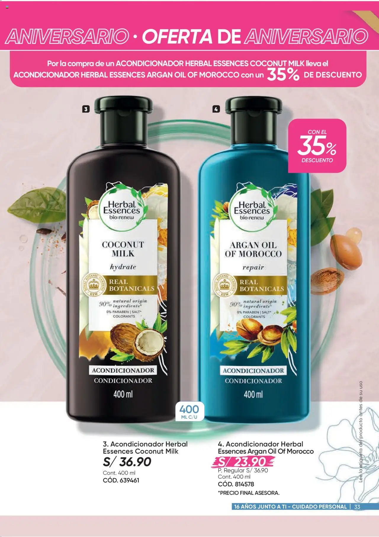 Catálogo Azzorti válido desde 15.09.2025 | Página: 33 | Productos: Acondicionador