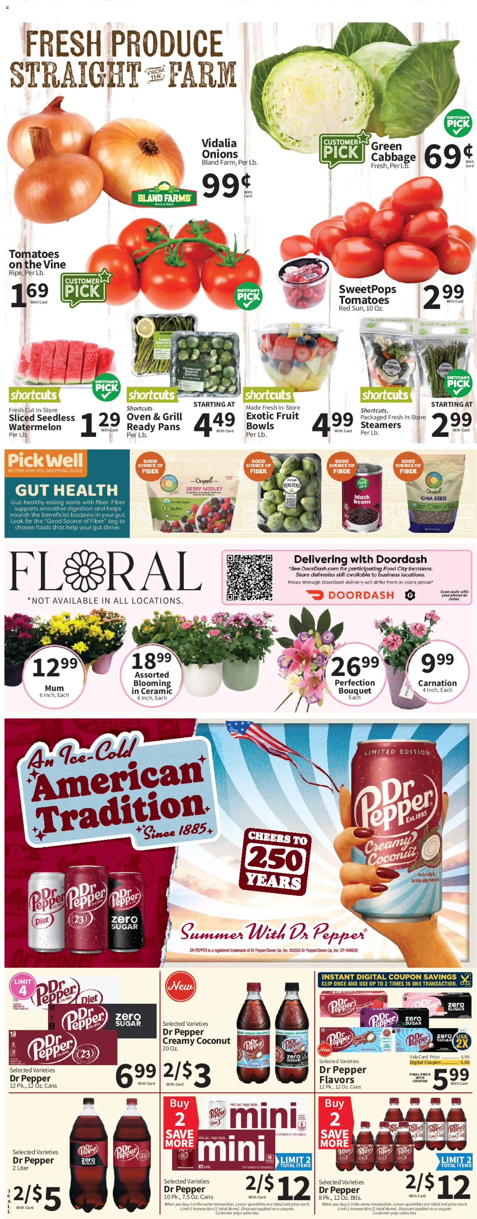 Food City Weekly Ad - valid from 22.04.2026 | Page: 5 | Products: Sugar, Lemon, Watermelon, Oven