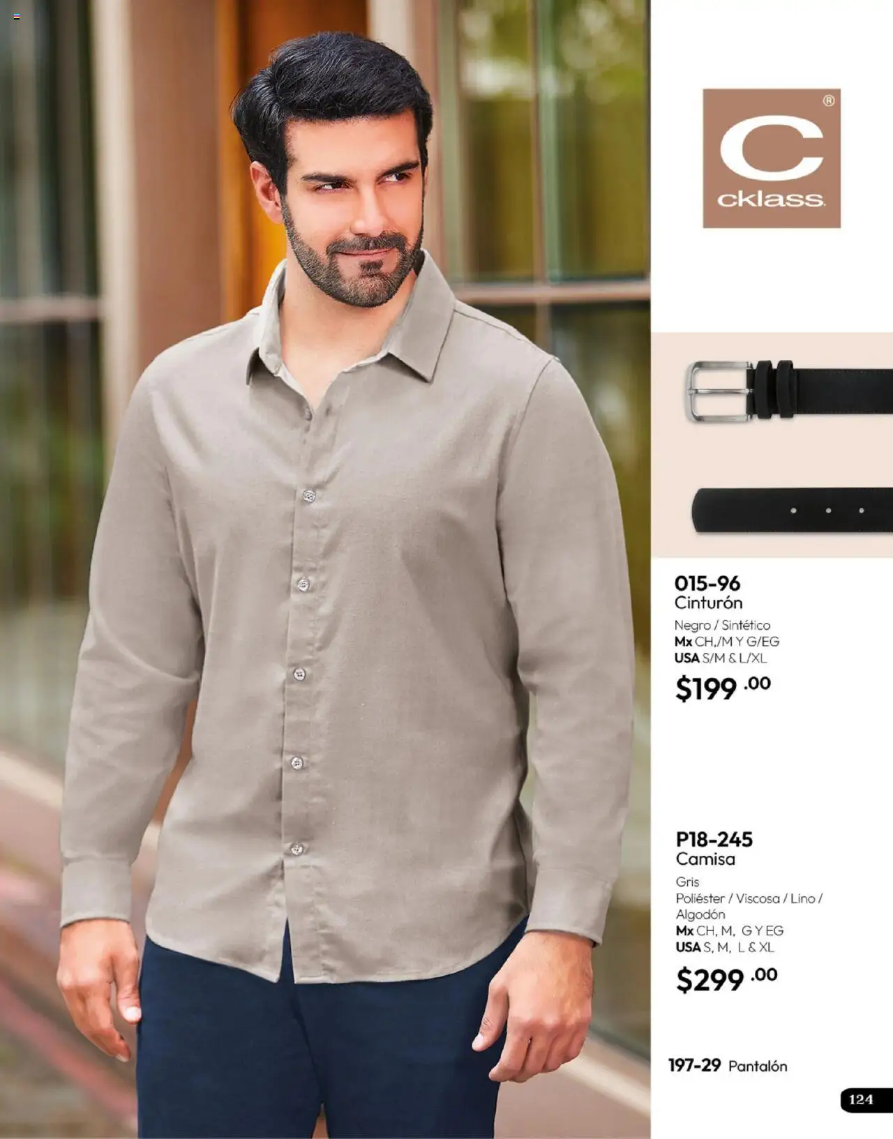 Nuevas ofertas de Cklass válidas en toda la República Mexicana desde el 16.09.2025. ¡Encuentra las mejores ofertas en Cklass - Catálogo Invierno Calzado! | Página: 344 | Productos: Cinturón, Camisa, Algodón