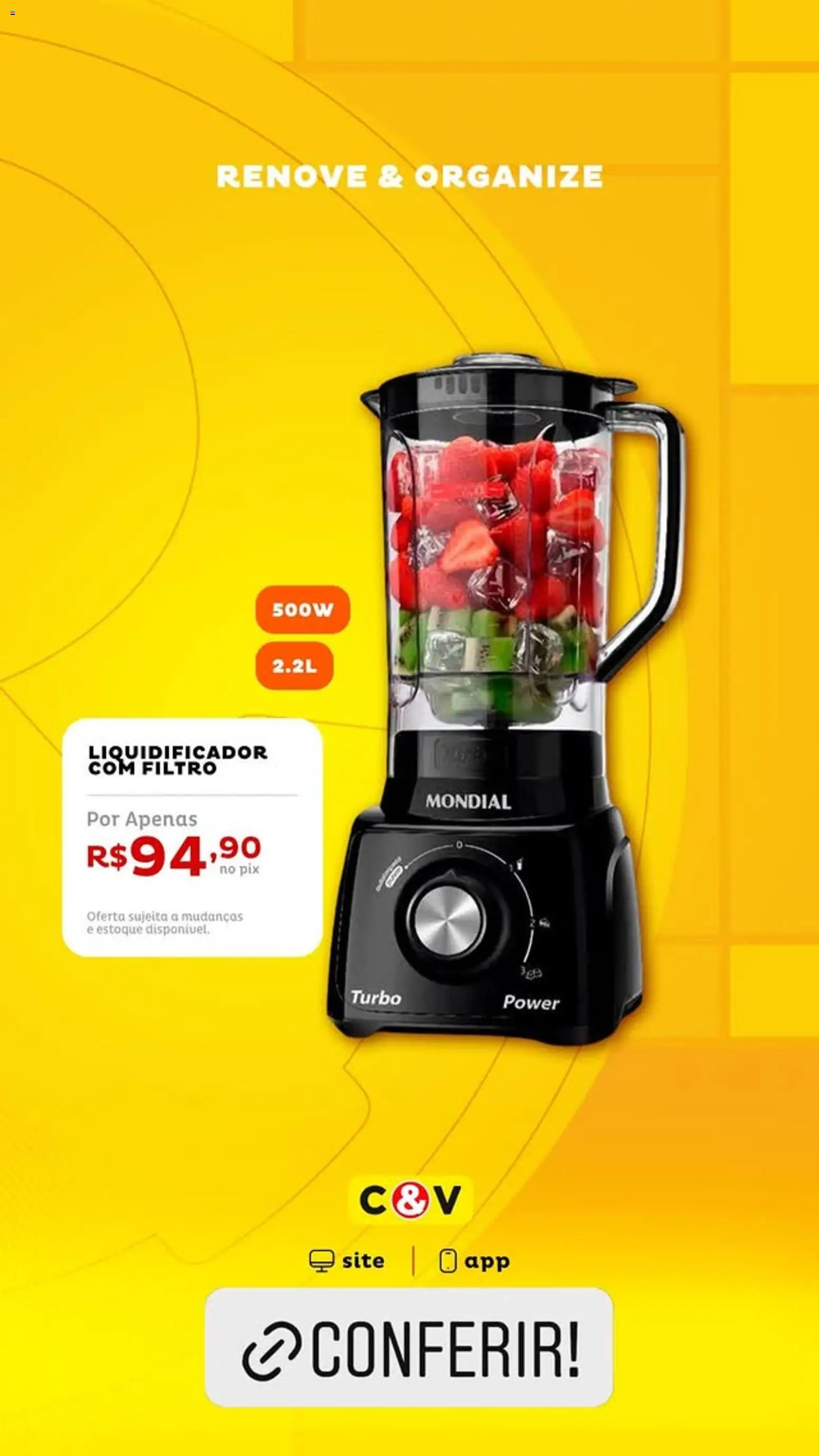 Casa e Video Folheto - válido de 14.04.2026 | Página: 5 | Produtos: Liquidificador