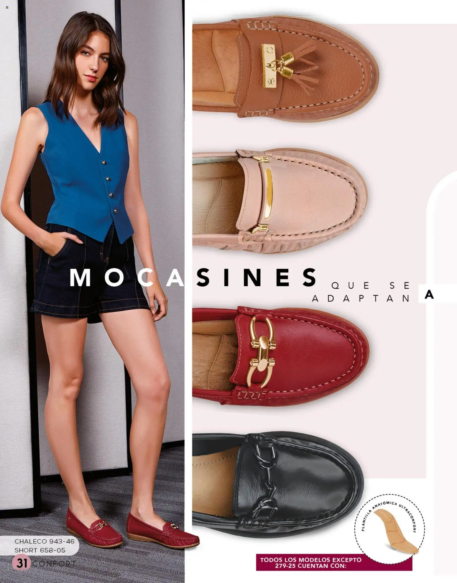 Nuevas ofertas de Cklass válidas en toda la República Mexicana desde el 02.01.2026. ¡Encuentra las mejores ofertas en Cklass catálogo Confort! | Página: 32 | Productos: Chaleco, Mocasines, Short